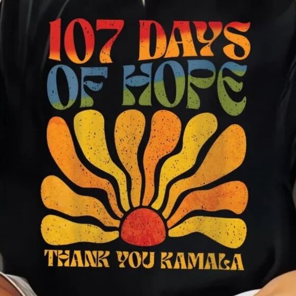107 Days Of Hope Kamala Harris T Shirt 05 - Picture 2 of 5